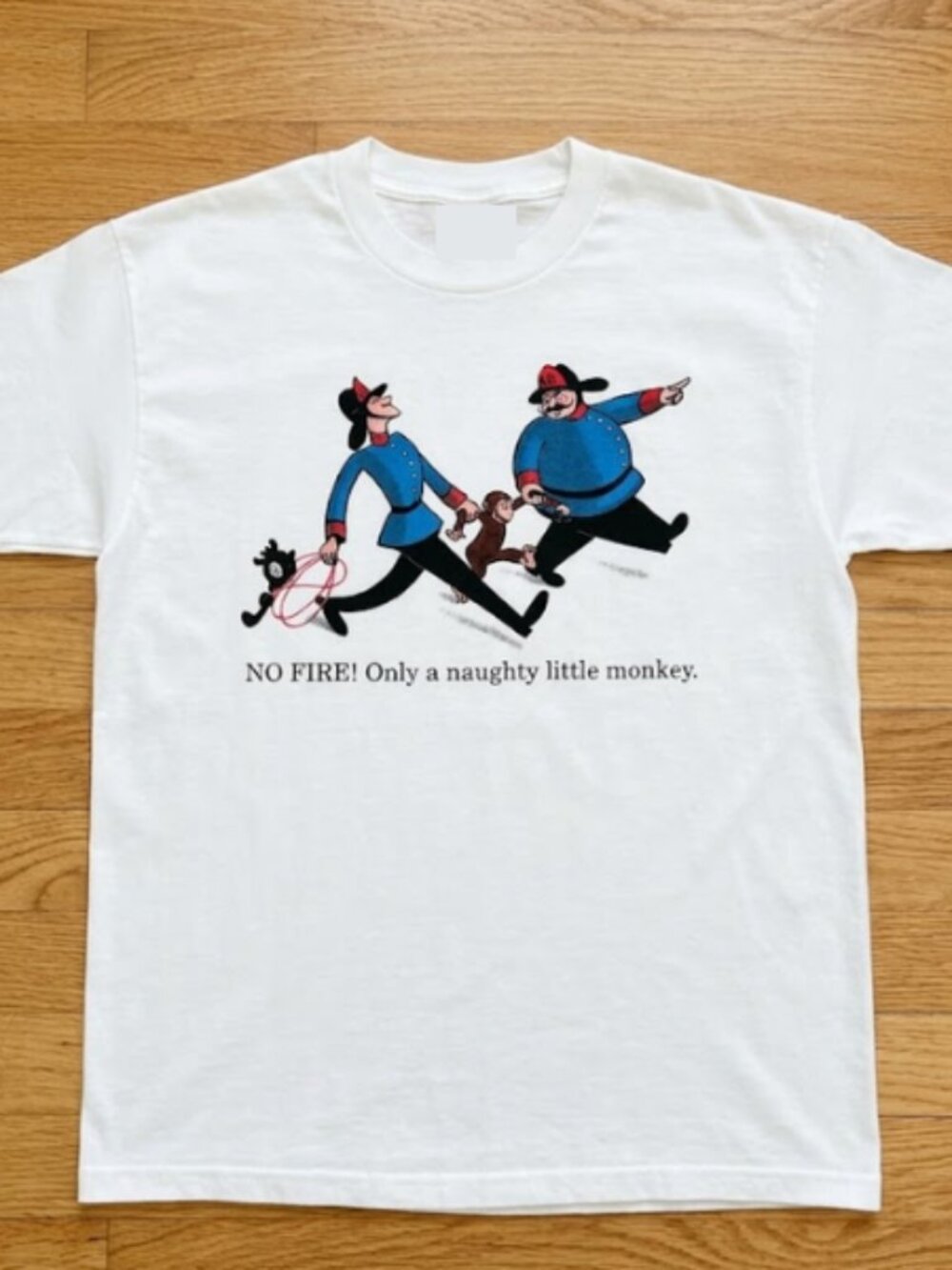 90s Curious George Cartoon Promo T-Shirt